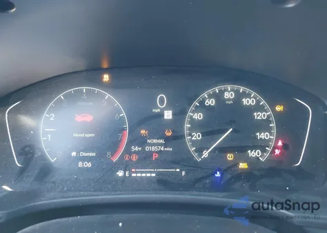 2023 Honda Civic Sport из США, поврежденный, VIN 2HGFE2F55PH501709